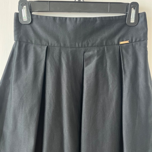 BSB Collection Black High-Waist Maxi Skirt with Pockets – Size Eu 38 - Picture 5 of 10